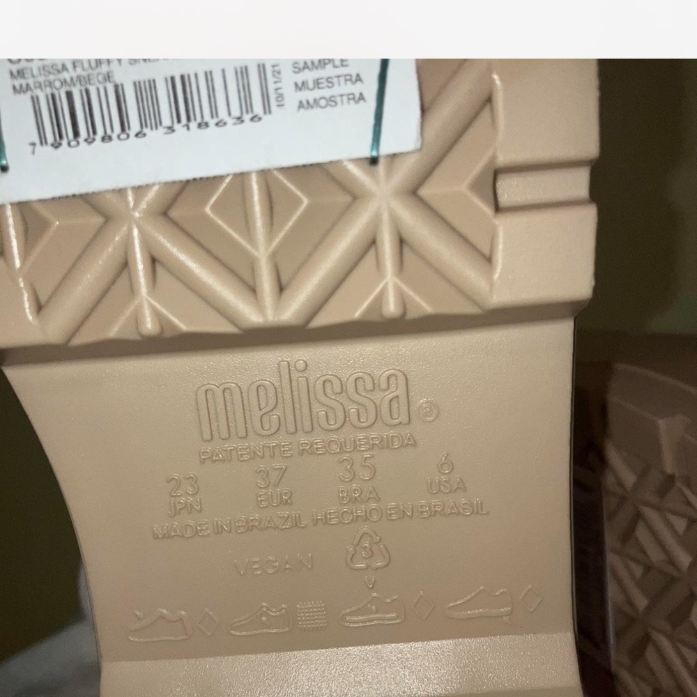NEW Melissa Tan Winter Rain Boots - Picture 5 of 5